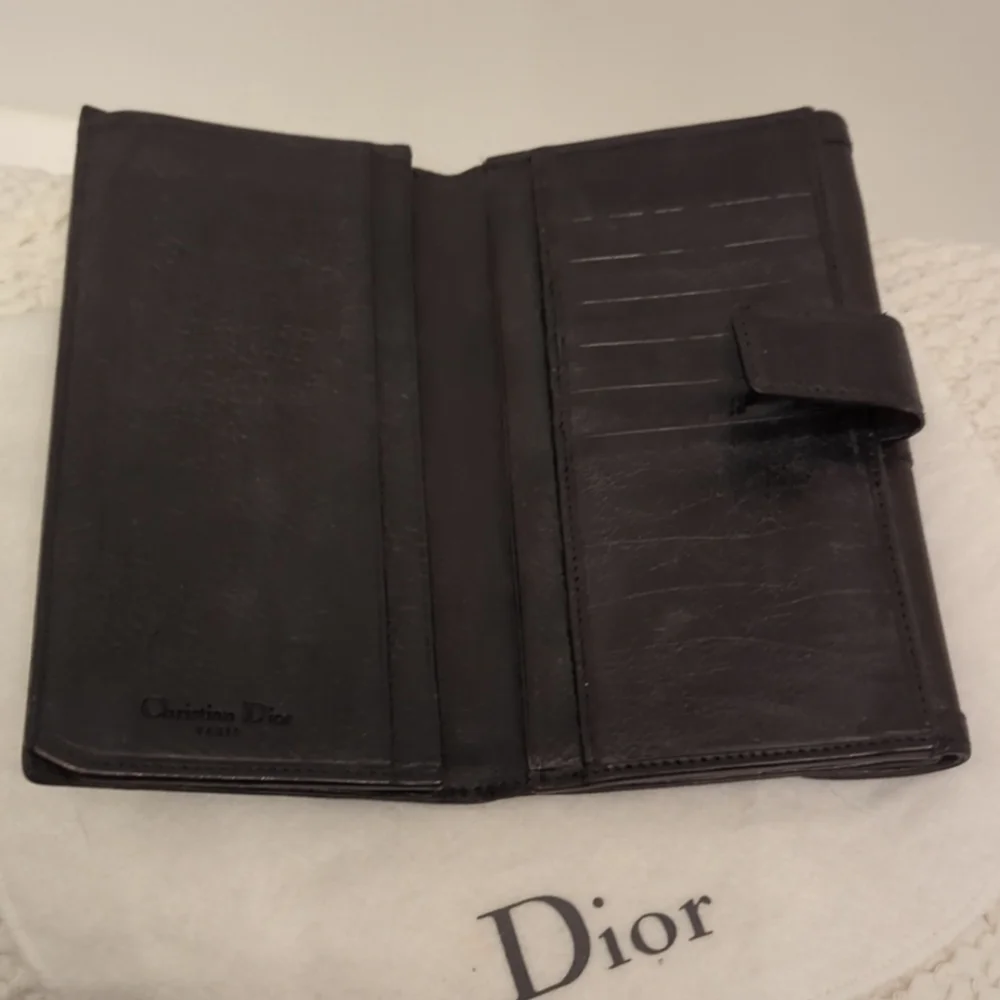 Authentic Christian Dior Flight Wallet